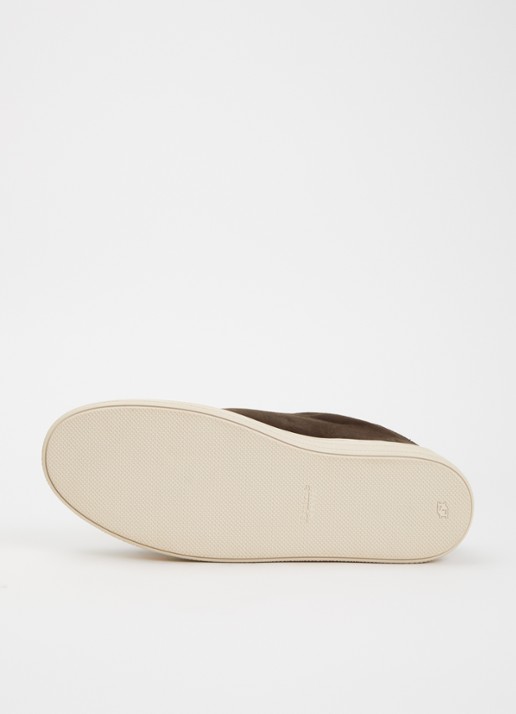 Dune London Eden sneaker  - detail 4 donkerbruin