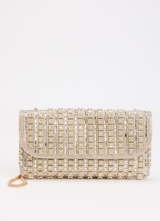 Dune London Elabourate schoudertas met strass