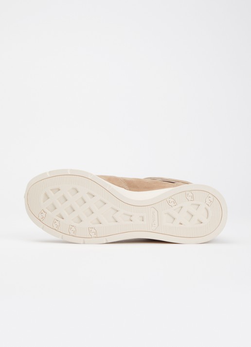 Dune London Entitle sneaker van suède - detail 3 beige
