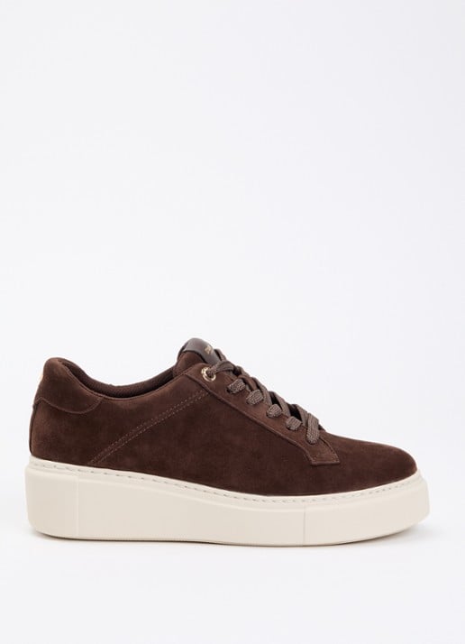 Dune London Evienne sneaker met plateauzool