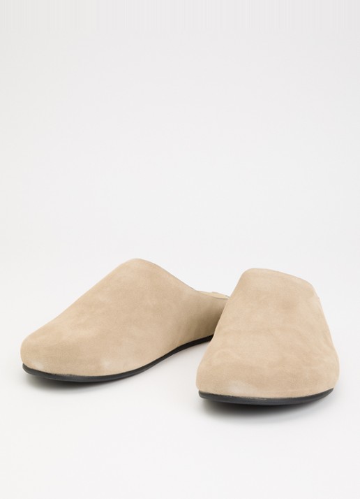 Dune London Galinna muiltje van suède - detail beige