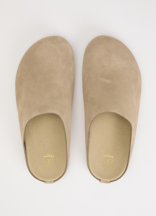 Dune London Galinna muiltje van suède - detail 2 beige