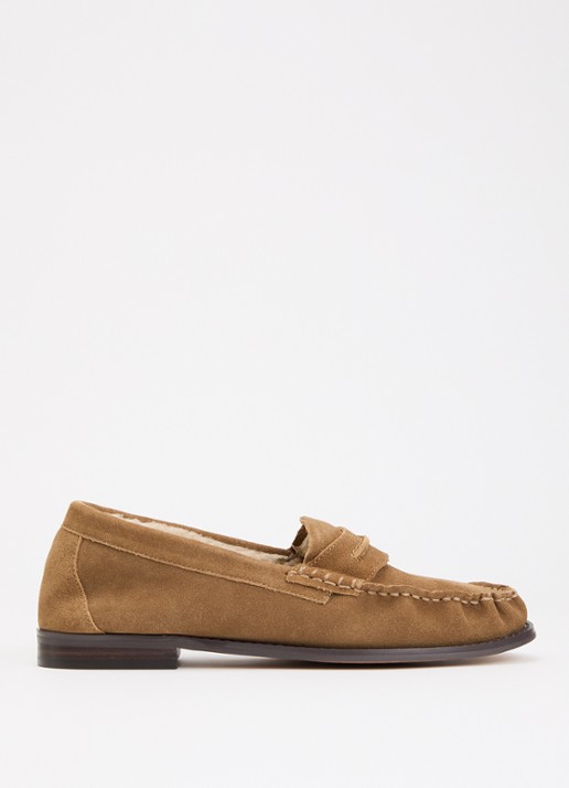 Dune London Genuinee mocassin van suède