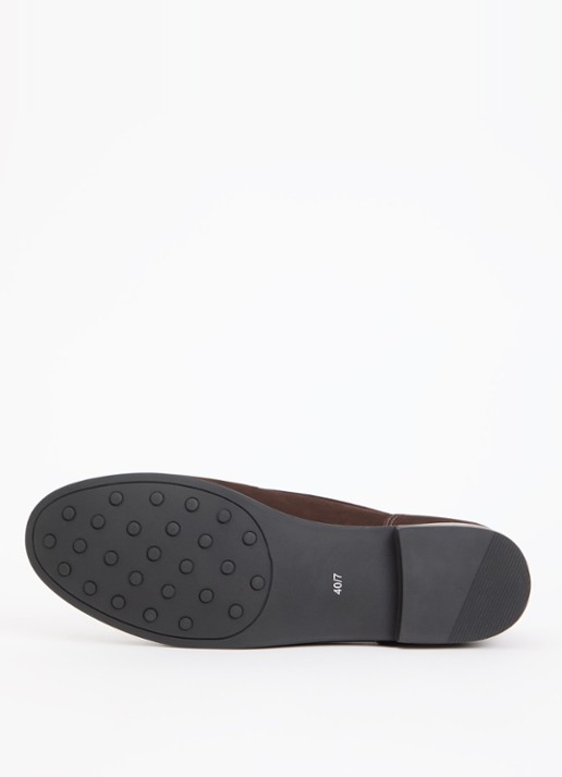 Dune London Glena loafer - detail 3 donkerbruin