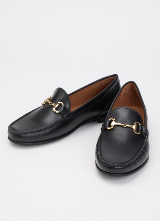 Dune London Glena loafer - detail 3 diepzwart