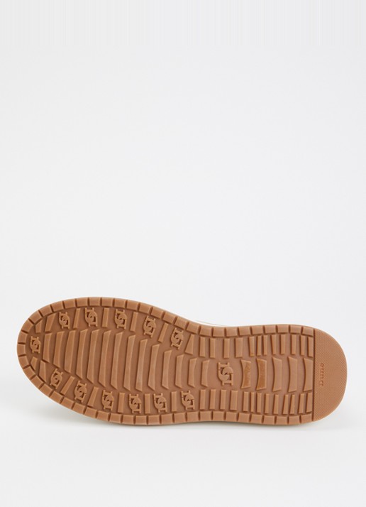 Dune London Glide loafer van leer - detail 5 beige