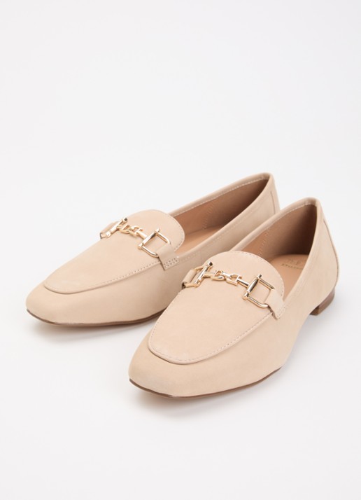 Dune London Grained loafer - detail 2 beige