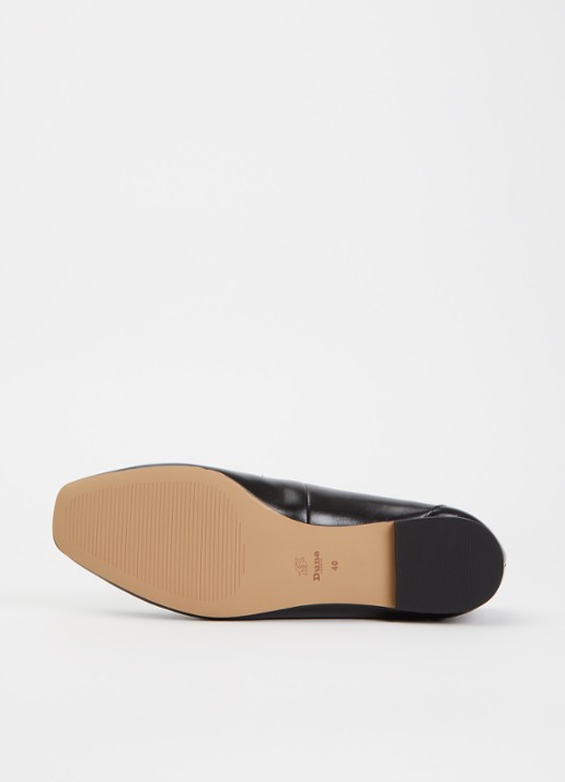 Dune London Grained loafer - detail 3 diepzwart