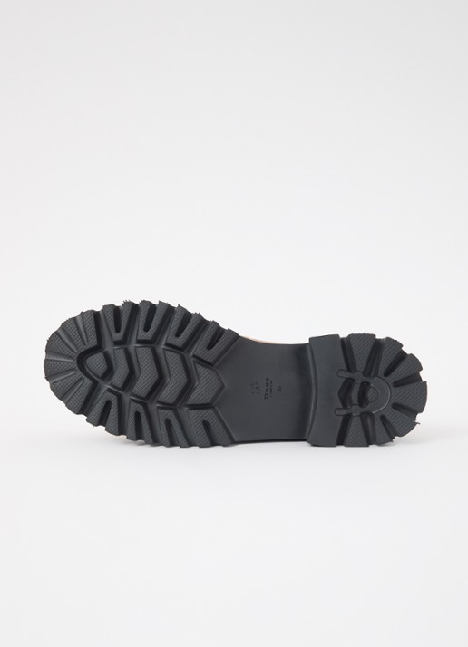 Dune London Groundbreaking loafer van leer - detail 4 brons