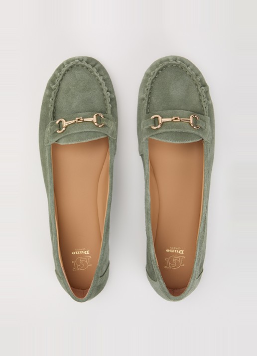 Dune London Guno loafer - detail 4 groen