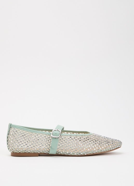 Dune London Haislee ballerina met gestrikt detail