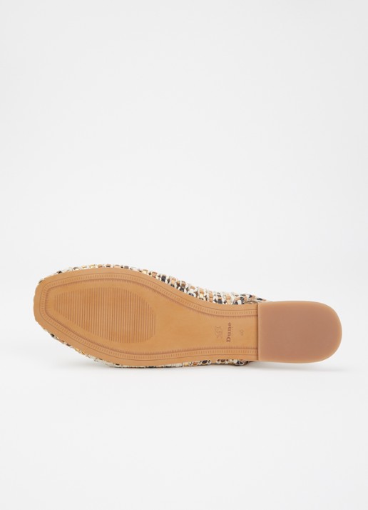 Dune London Hollianne slingback van leer - detail 4 beige