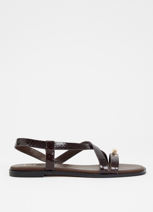 Dune London Lite sandaal van leer