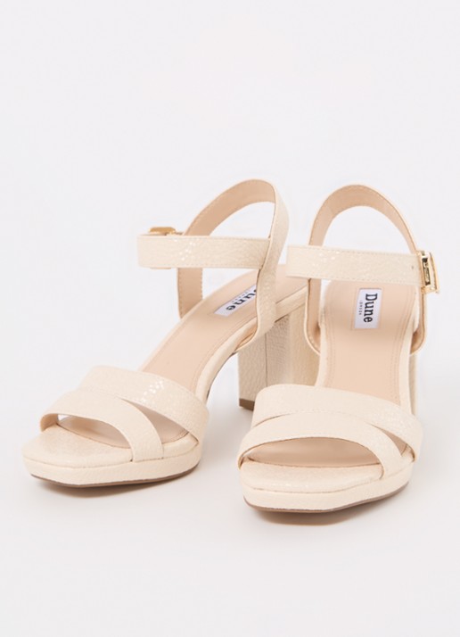 Dune London Manifesting sandalette - detail creme