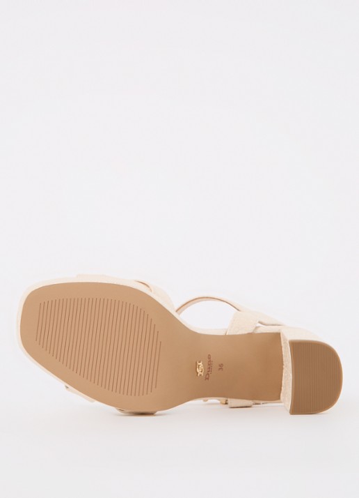Dune London Manifesting sandalette - detail 3 creme