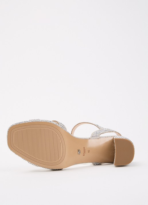 Dune London Manifesting sandalette - detail 3 zilver