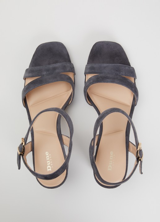 Dune London Manifesting sandalette - detail 2 middengrijs