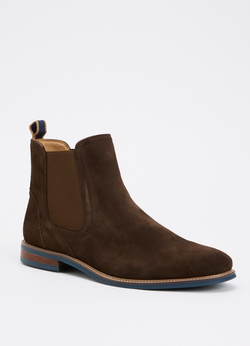 Dune London Mckinley chelsea boot - voorkant 3 bruin