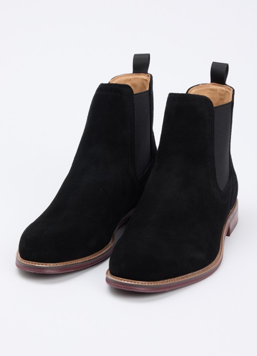 Dune London Mckinley chelsea boot - detail 3 diepzwart