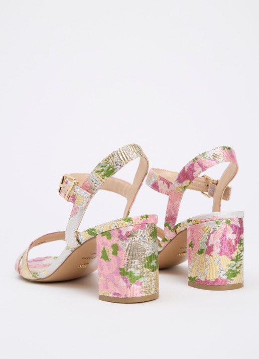 Dune London Merisa sandalette - achterkant roze