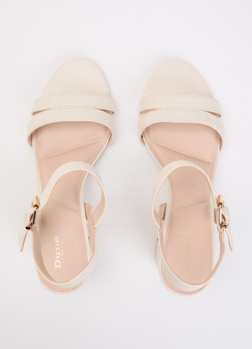 Dune London Merisa sandalette - detail 2 creme