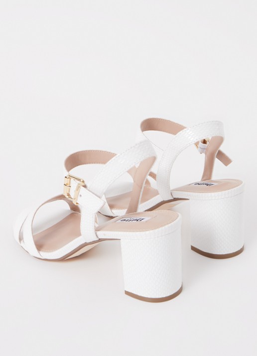 Dune London Merisa sandalette - detail 2 wit