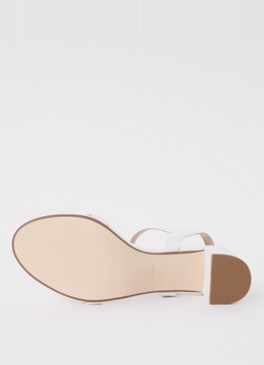 Dune London Merisa sandalette - detail 5 wit