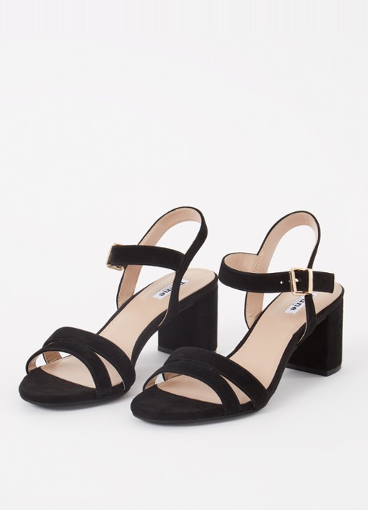 Dune London Merisa sandalette - detail zwart