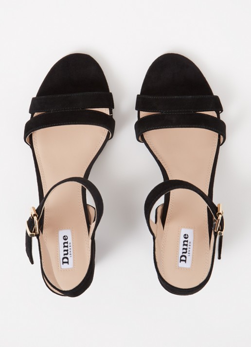 Dune London Merisa sandalette - detail 3 zwart