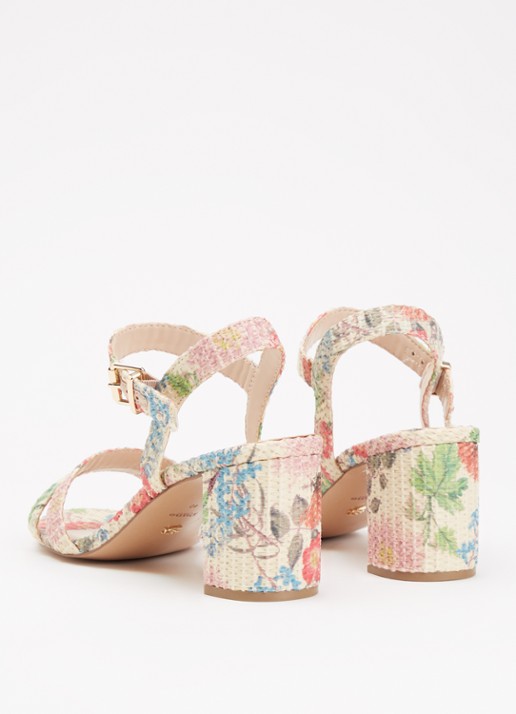 Dune London Merisa sandalette - achterkant 5 beige