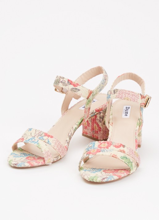 Dune London Merisa sandalette - detail beige