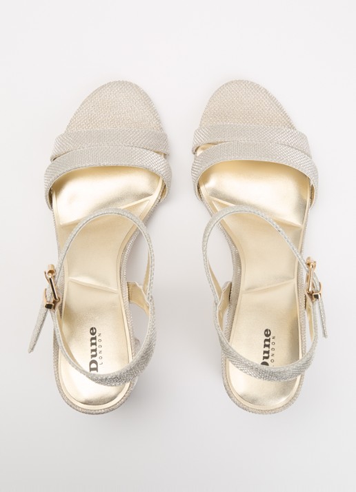 Dune London Merisa sandalette - detail 5 goud