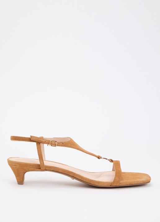 Dune London Monacos sandalette van leer