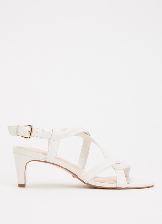 Dune London Motivating sandalette van leer