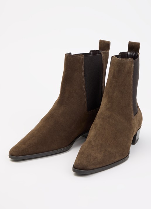 Dune London Parkas chelsea boot - detail 3 hazelnootbruin