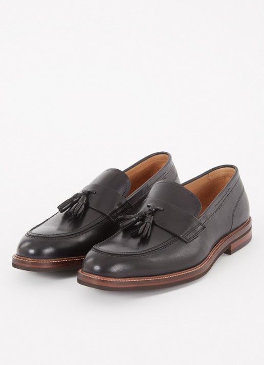 Dune London Shaw loafer  - detail 3 zwart