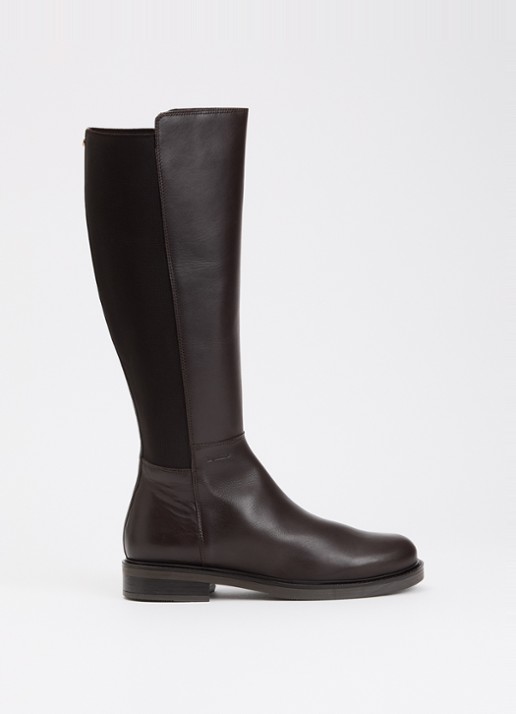 Dune London Tallos laars van leer