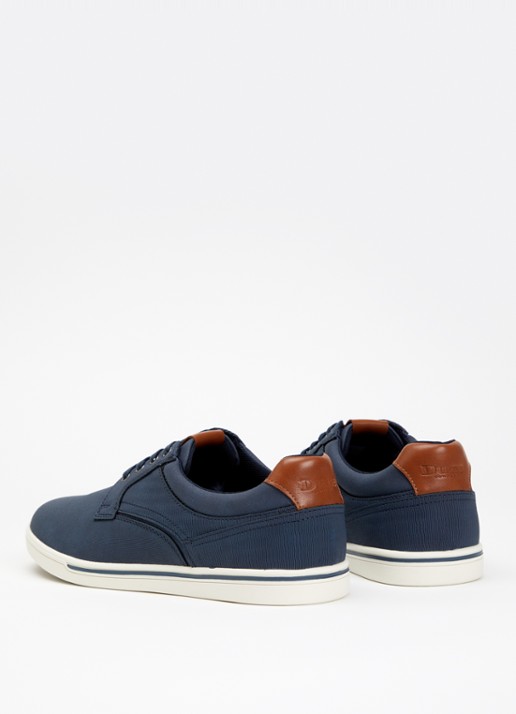 Dune London Tommus sneaker - achterkant 4 indigo