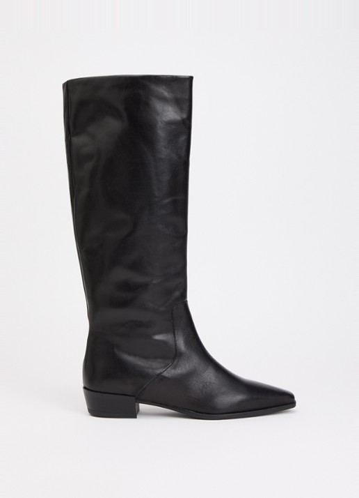 Dune London Torrie laars van leer