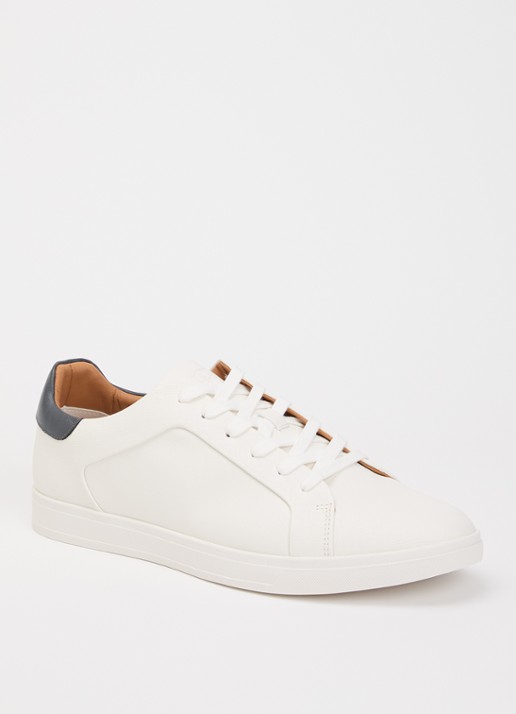 Dune London Traces sneaker - voorkant wit