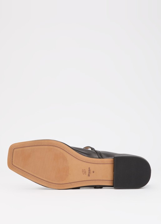 Dune London Wide Fit Hearthrob ballerina - detail 3 zwart