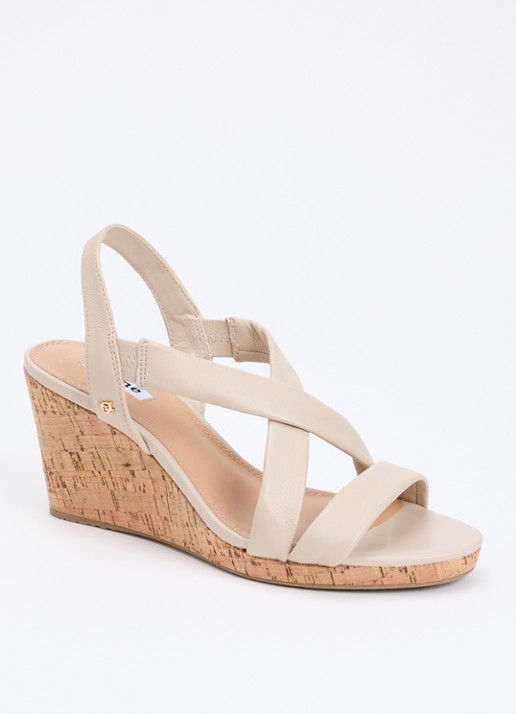 Dune London Wide Fit Kamies sleehak van leer