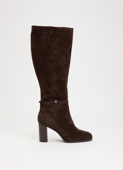 Dune London Wide Fit Starlling laars van suède