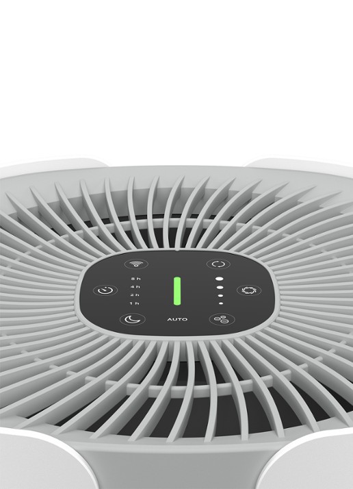 Duux Bright 2 Smart luchtreiniger - detail 6 wit