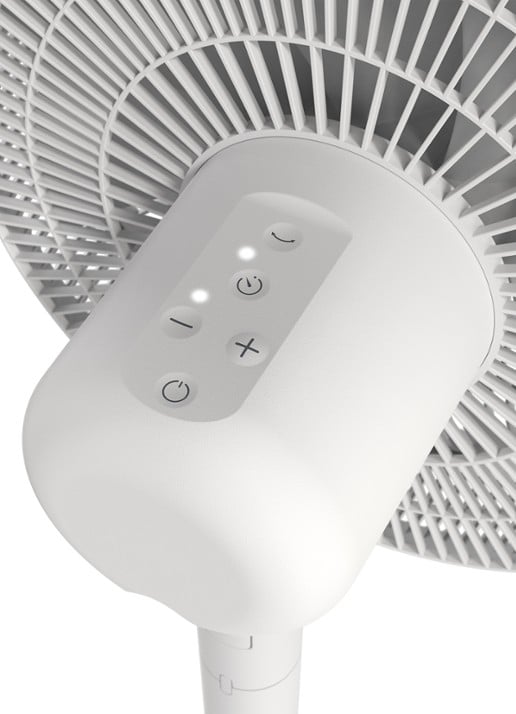 Duux Duux Whisper Essence verstelbare vloerventilator, 95 cm hoog - detail 7 wit