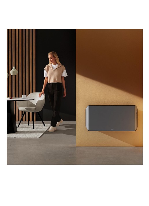 Duux Edge Smart Convector kachel, 40 cm hoog - detail 7 grijs
