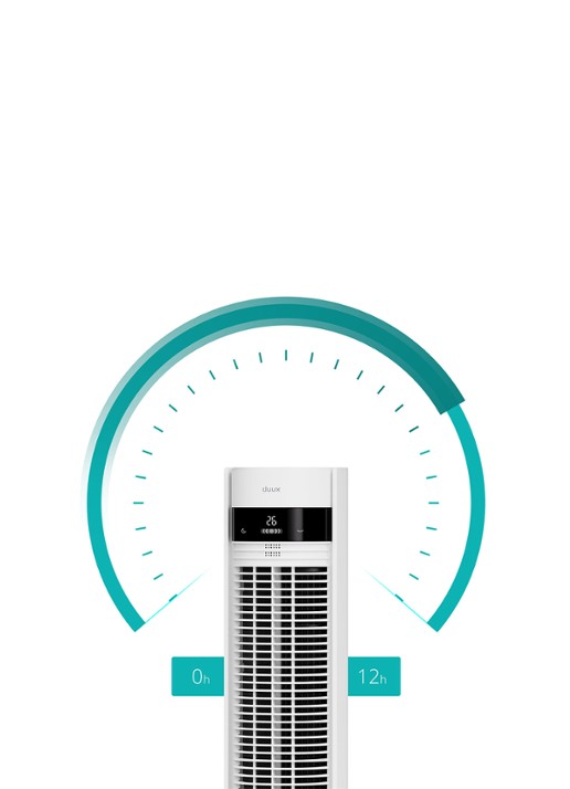 Duux Elevate Smart Tower torenventilator - detail 4 wit