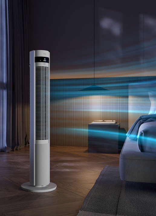 Duux Elevate Smart Tower torenventilator - detail 6 wit