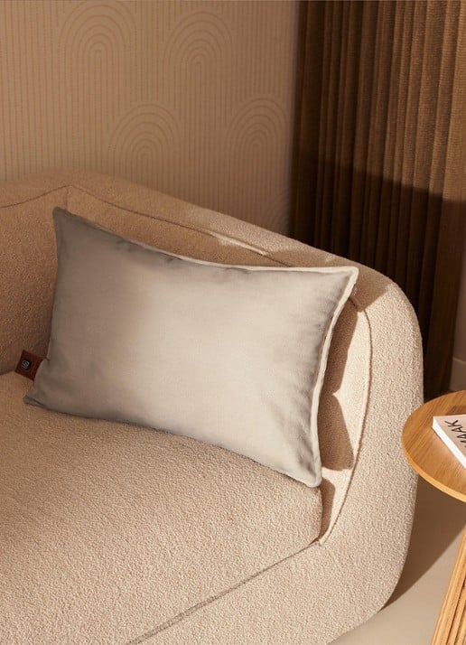 Duux Mellow warmtekussen 40 x 60 cm - voorkant 5 grijs