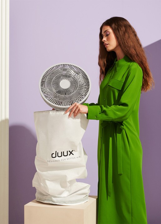 Duux Opberghoes voor alle Whisper modellen - achterkant wit